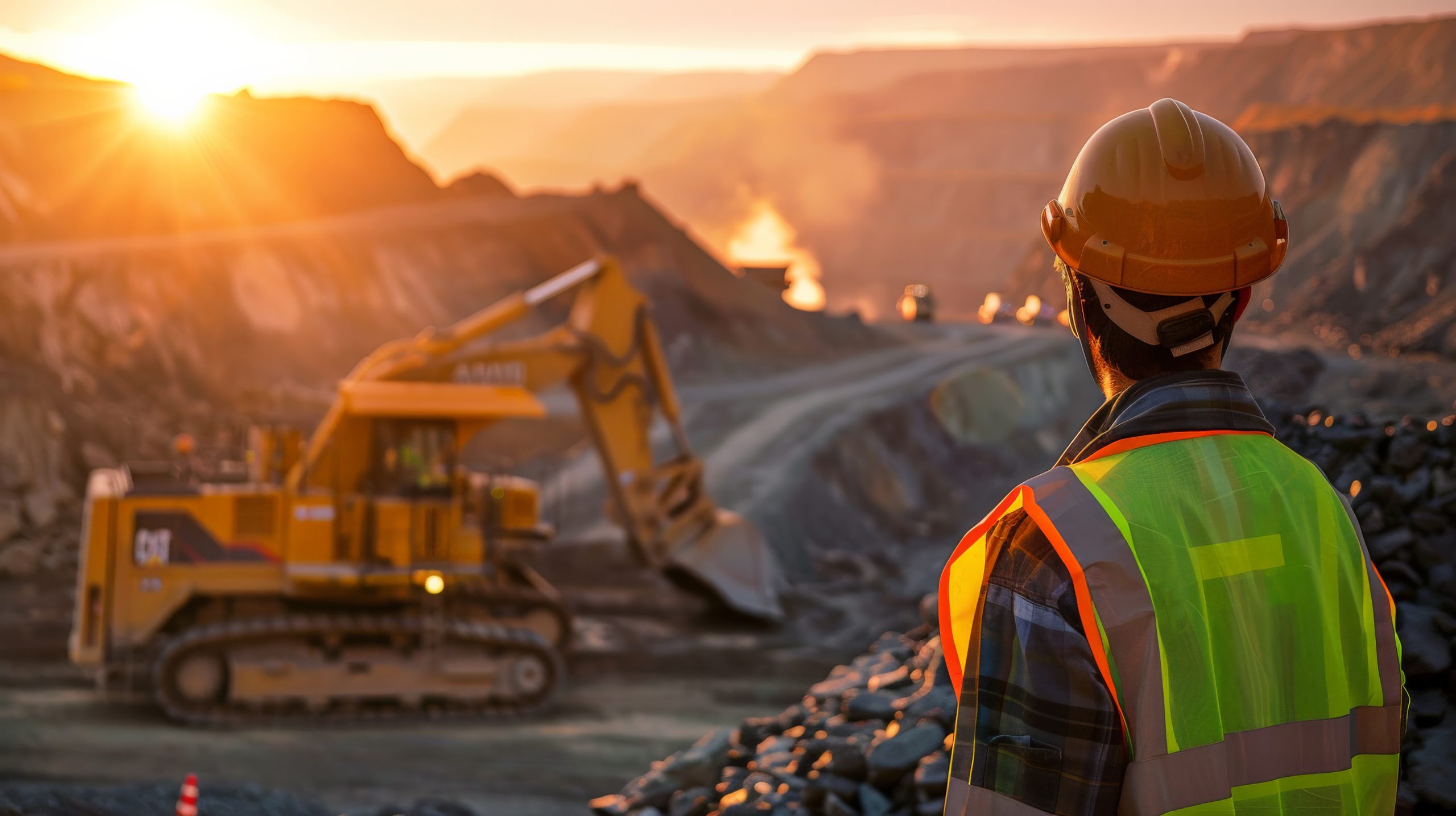 Engineering professionals at an industrial project site